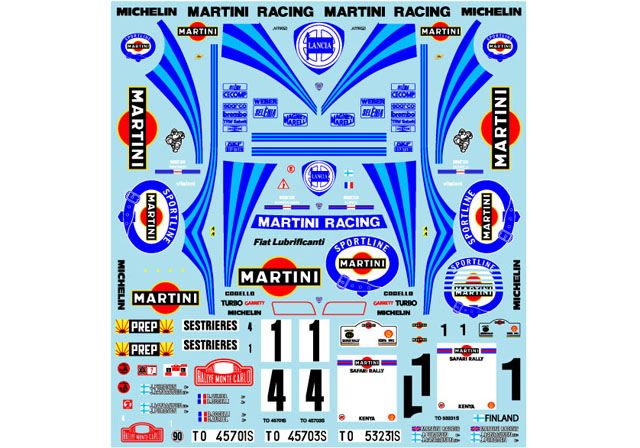 Museum collection D904 1/24 Lancia Delta 92 Montecarlo&Safari (Hasegawa) 【メール便可】