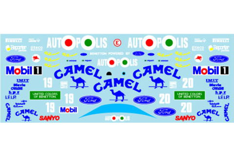 Museum collection D937 1/24 Benetton B190 1991 (Hasegawa) 【メール便可】