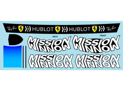 Museum collection D949 1/2 Helmet '18 Raikkonen 【メール便可】