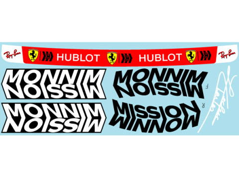 Museum collection D997 1/2 Helmet 2020 C.Leclerc MW Decal 【メール便可】