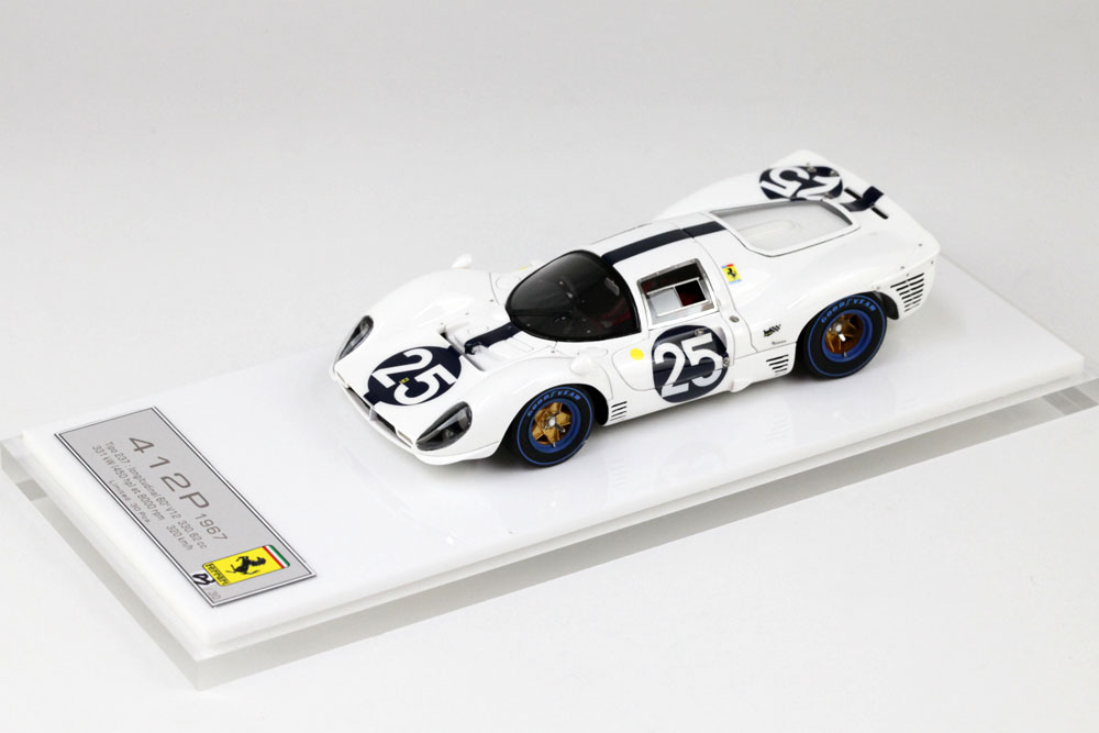 Ferrari 412P P3/P4 #24 Heures Du Mans 1967 – B.B.R. 1:43 – Modèle De Collection