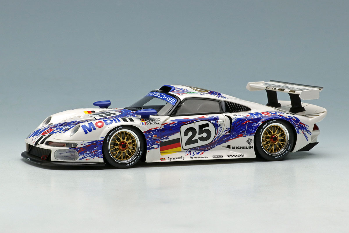 ** 予約商品 ** EIDOLON EM328A Porsche 911 GT1 Le Mans 24h 1996 No.25 2nd (GT1 Class Winner)