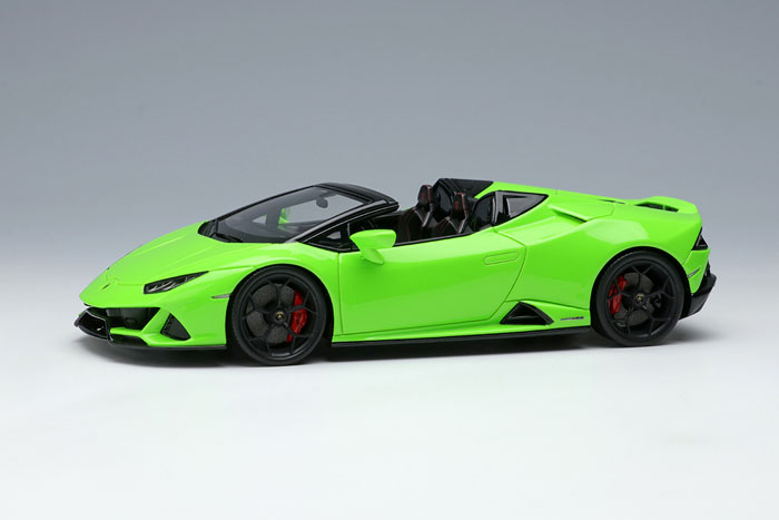 EIDOLON EM524B Lamborghini Huracan EVO Spyder 2019 (Loge wheel) Verde Scandal Limited 50pcs