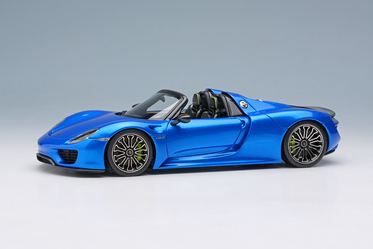 EIDOLON EM568R Porsche 918 Spyder 2011 Sapphire Blue Limited 30pcs