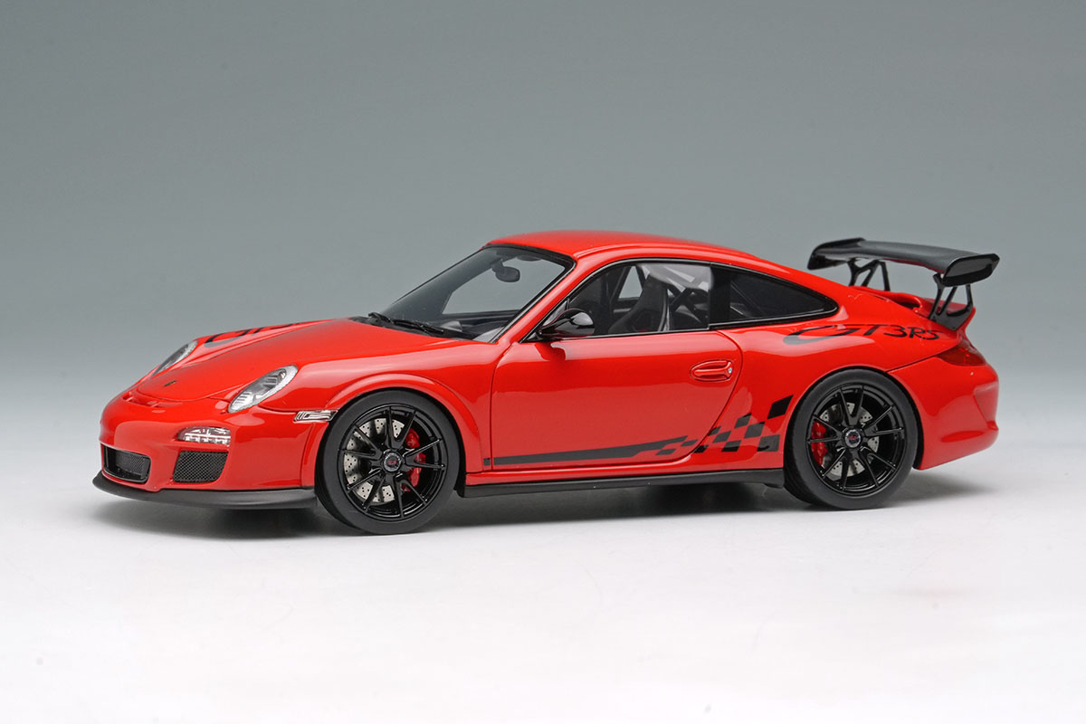 【お取り寄せ商品】 EIDOLON EM603D Porsche 911(997.2) GT3 RS 2010 Guards Red / Black Stripe Limited 50pcs