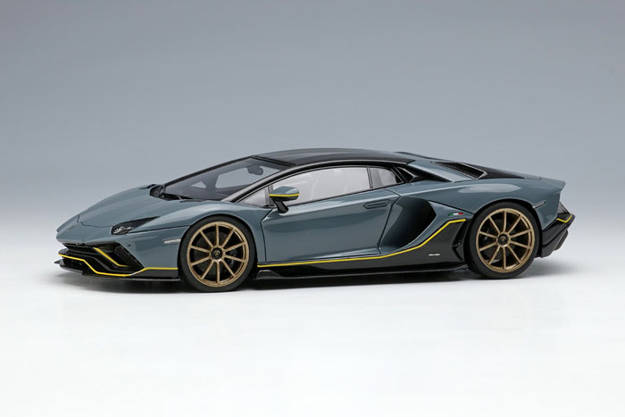 EIDOLON EM634E Lamborghini Aventador LP780-4 Ultimae 2021 (Nireo Wheel) Grigio Telesto Limited 60pcs