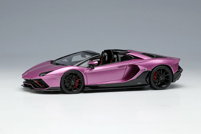 【お取り寄せ商品】 EIDOLON EM638E 1/43 Lamborghini Aventador LP780-4 Ultimae Roadster 2021 Viola 30th Limited 60pcs