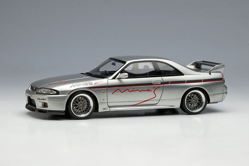 EIDOLON EM645A Mine's Skyline GT-R (BCNR33) Sonic Silver