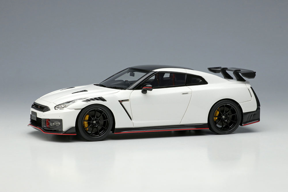 アイドロン 1/18 日産 GT-R プレミアムエディション 2024 ホワイト アイドロン 1/18 日産 GT-R プレミアムエディション 2024