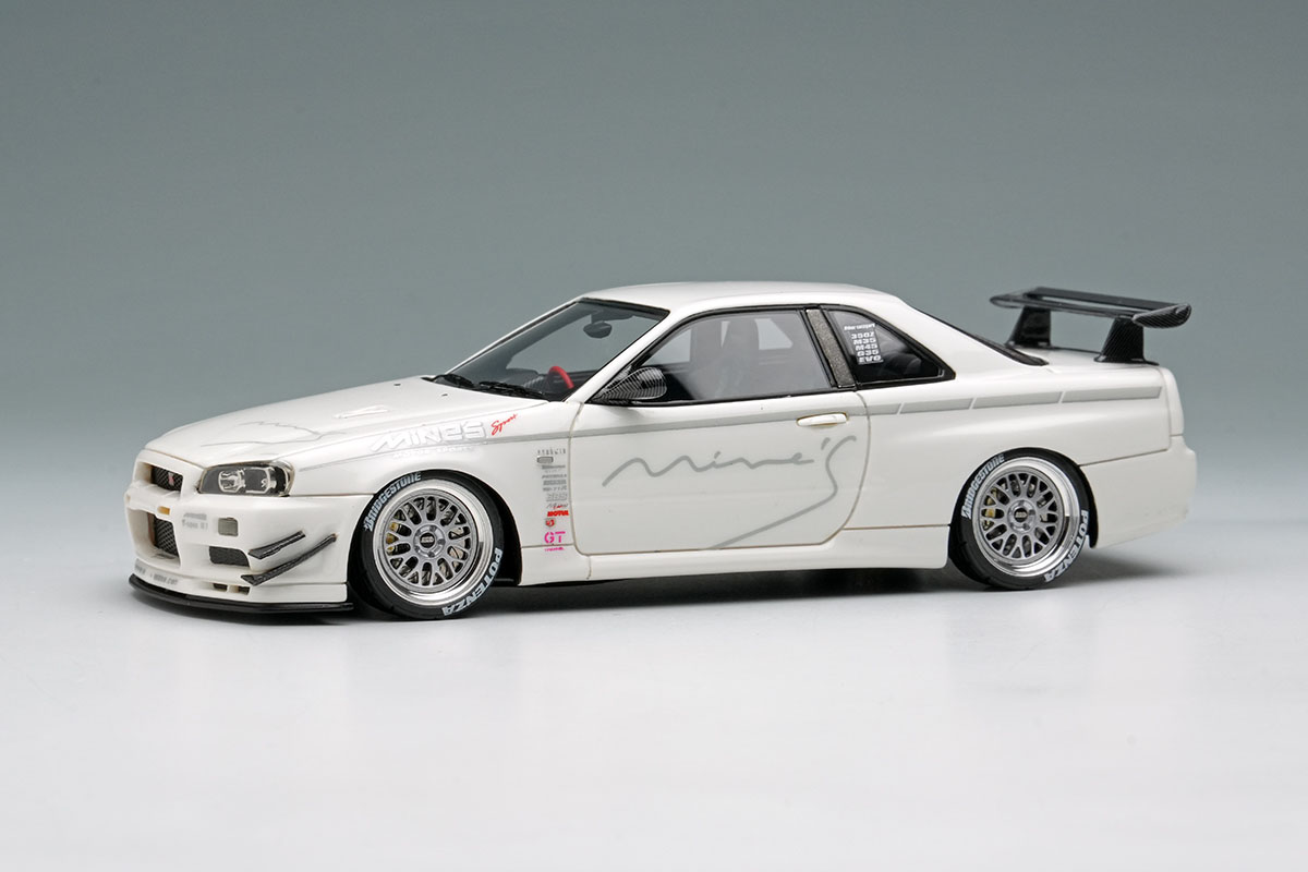 ** 予約商品 ** EIDOLON EM699 Mine's Skyline GT-R(BNR34) V-spec N1 (BBS Wheel) Time Attack in USA Limited 150pcs