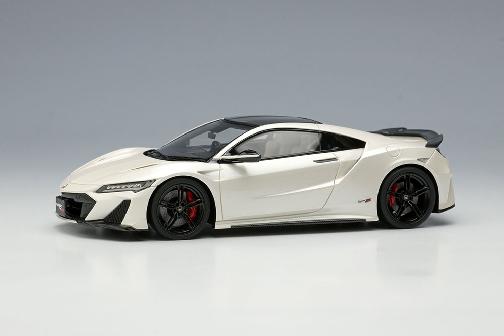 EIDOLON EM707D Honda NSX Type S 2021 with Rear Spoiler Casino White Pearl Limited 50pcs