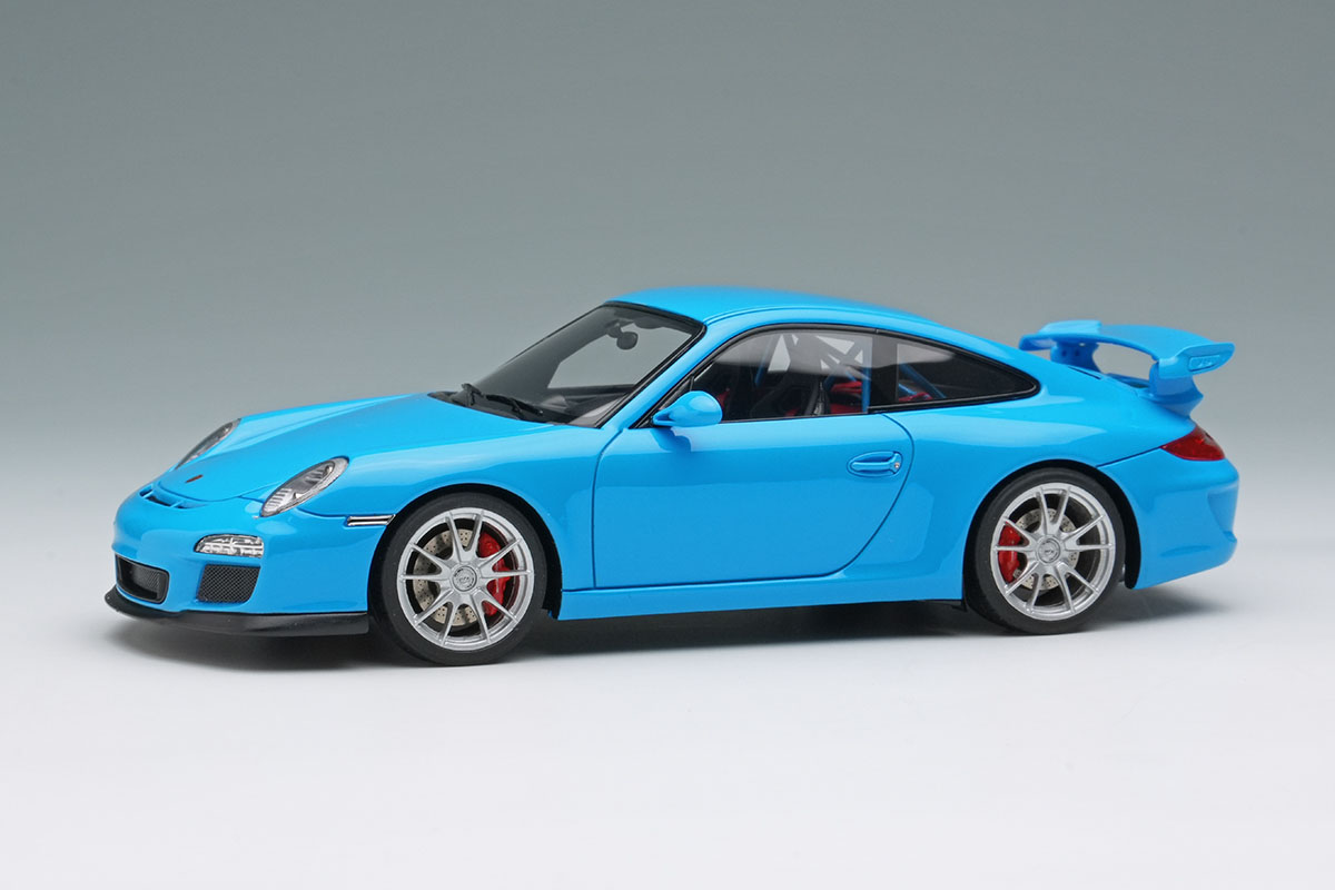 EIDOLON EM721A Porsche 911 (997.2) GT3 Clubsport 2010 Riviera Blue Limited 100pcs