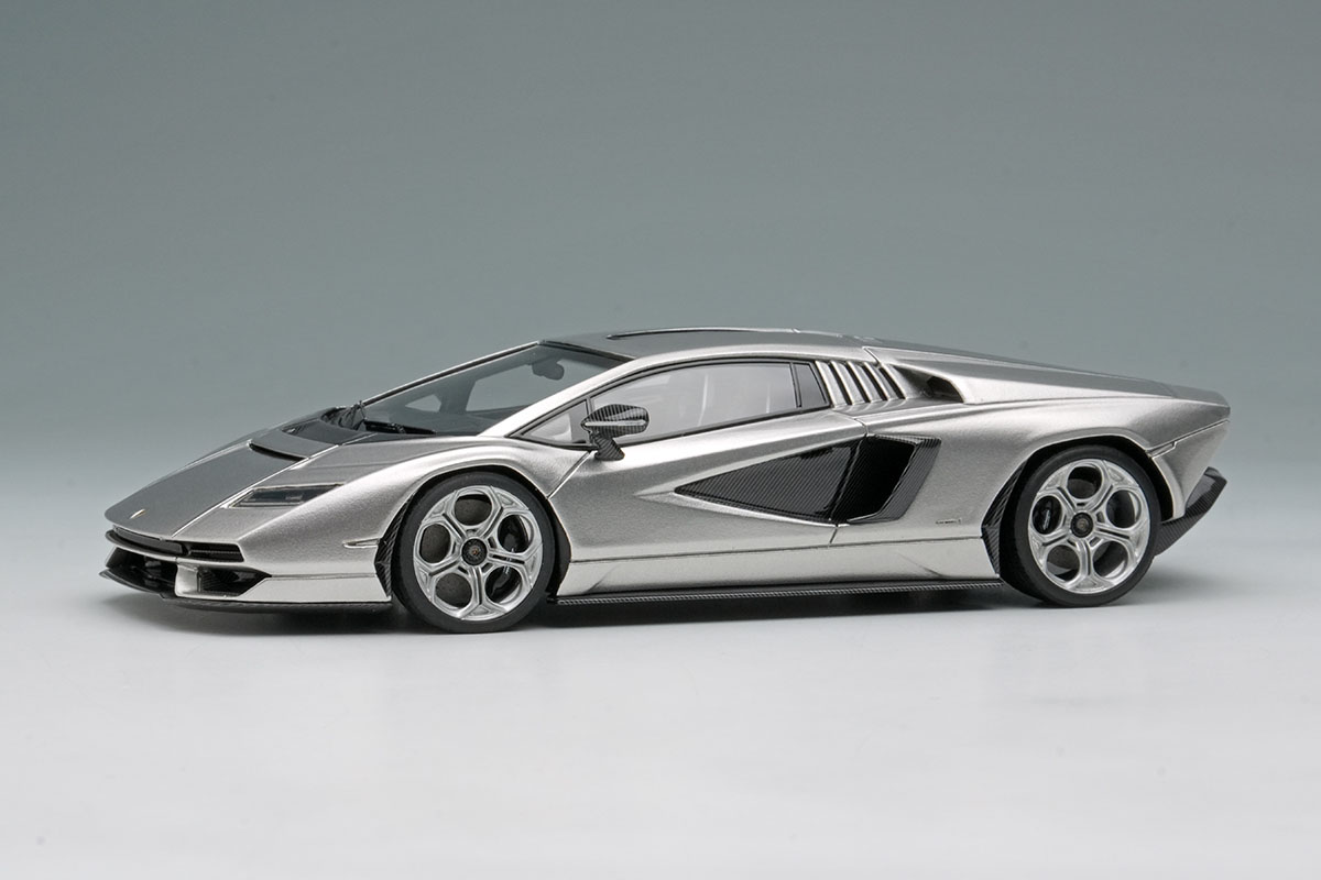 【お取り寄せ商品】 EIDOLON EM740F Lamborghini Countach LPI 800-4 2022 Argent Luna Limited 80pcs