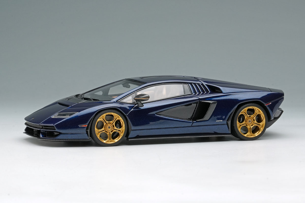【お取り寄せ商品】 EIDOLON EM740I Lamborghini Countach LPI 800-4 2022 Blu Acapulco Limited 60pcs