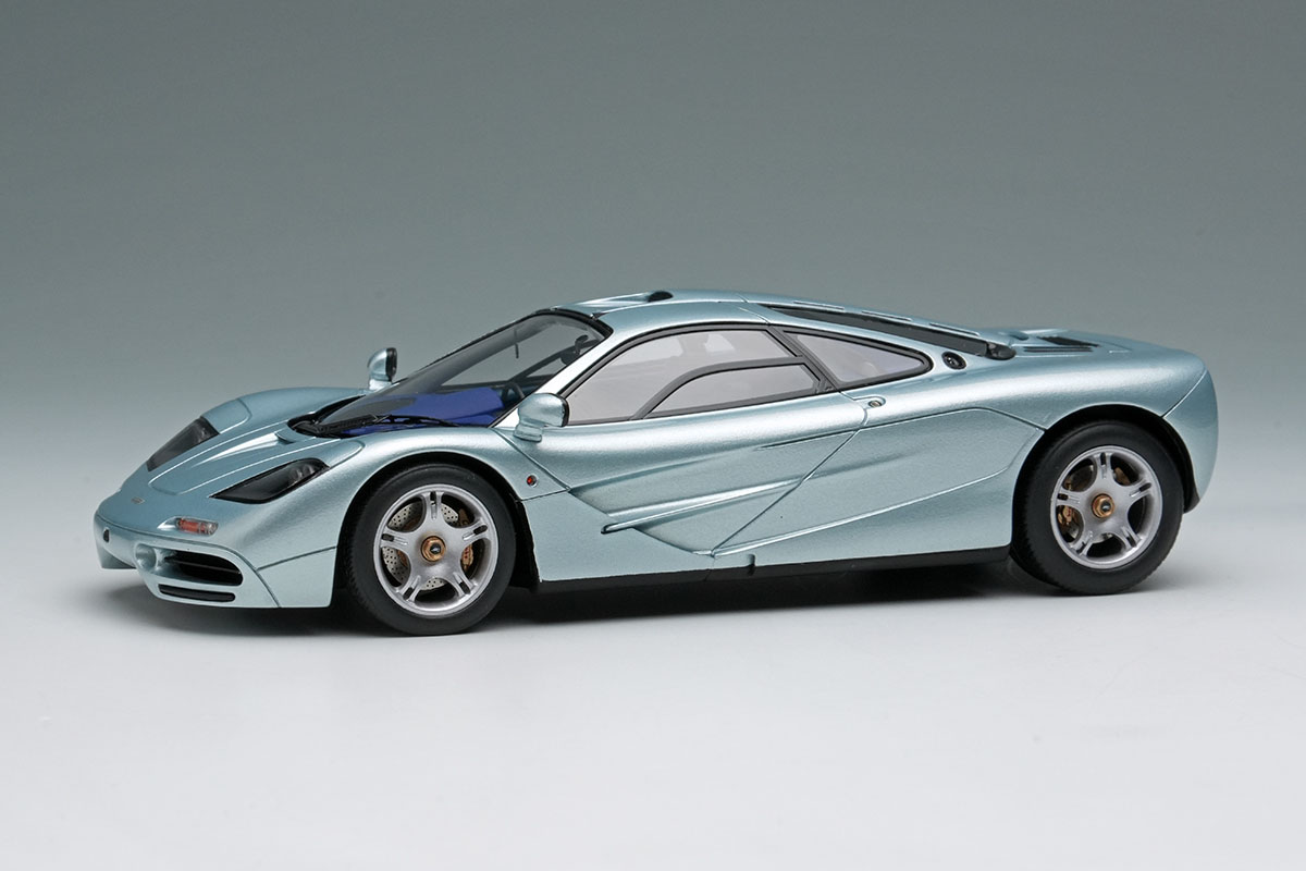 EIDOLON EM748D McLaren F1 Roadcar 1994 Pale Blue Metallic Limited 100pcs