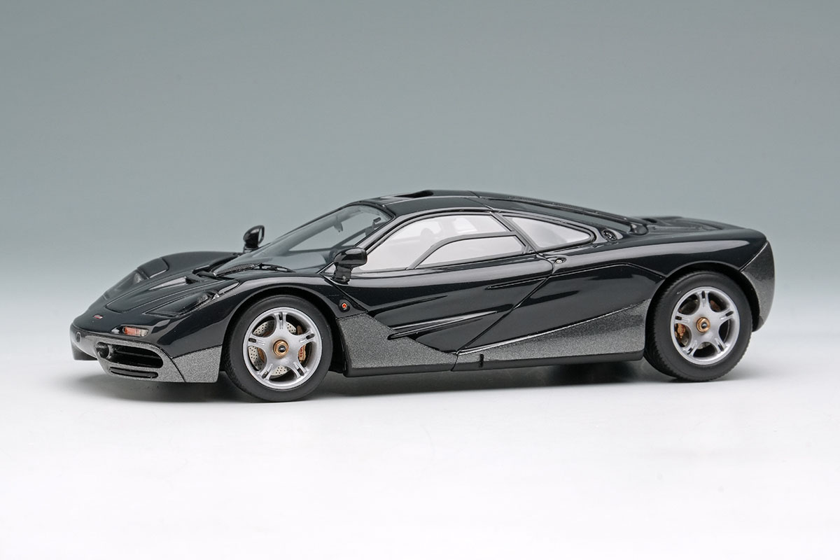 【お取り寄せ商品】 EIDOLON EM748H McLaren F1 Roadcar 1994 Jet Black / Metallic Gray Limited 120pcs