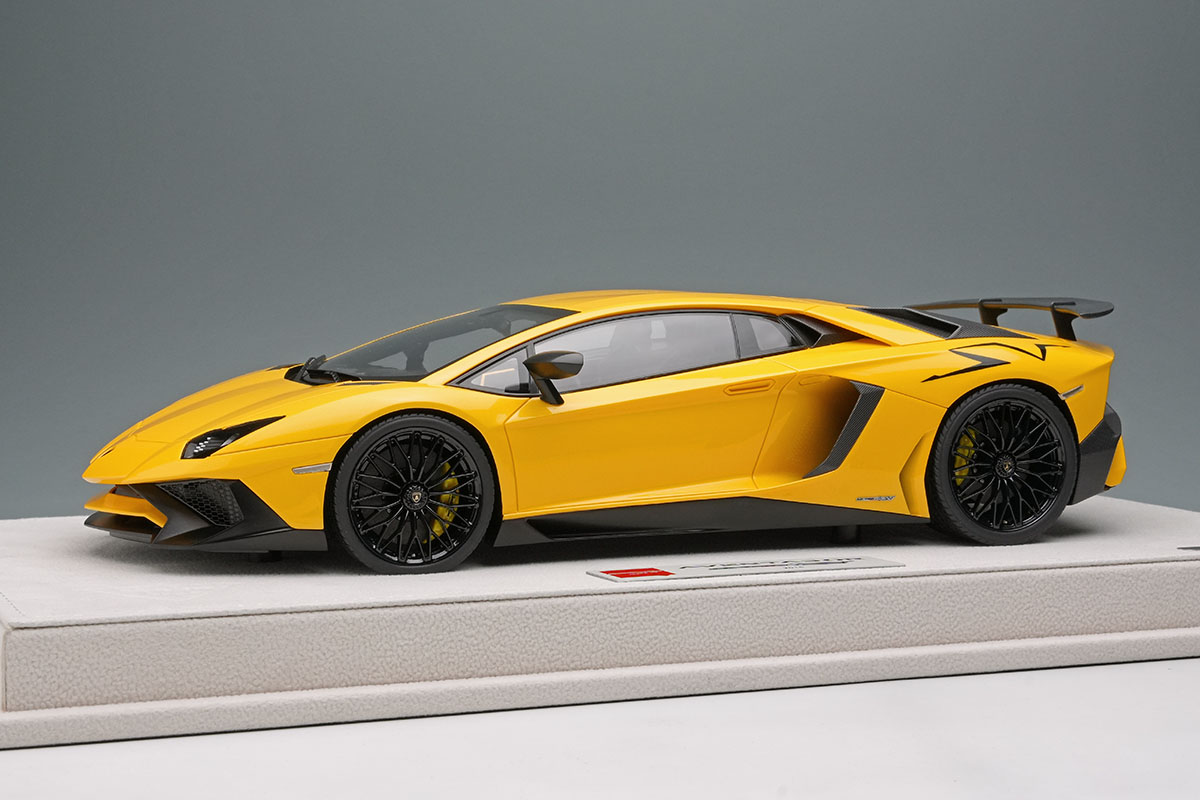 EIDOLON EML005F 1/18 Lamborghini Aventador LP750-4 SV 2015 Pearl Yellow Limited 50pcs