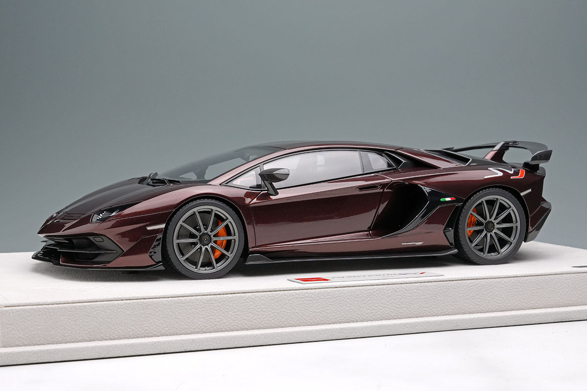【お取り寄せ商品】 EIDOLON EML026I 1/18 Lamborghini Aventador SVJ 2018 (Nireo wheel) Marrone Eklipsis Limited 50pcs