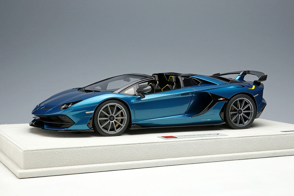 【お取り寄せ商品】 EIDOLON EML028B 1/18 Lamborghini Aventador SVJ Roadster 2019 Verde Artemis Limited 60pcs