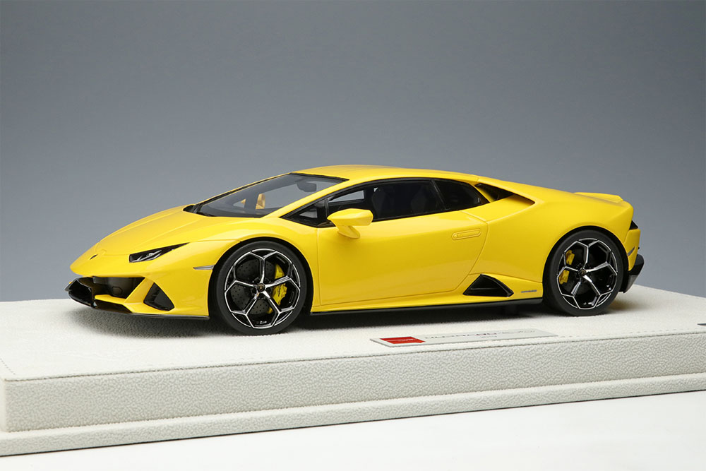 【お取り寄せ商品】 EIDOLON EML031D 1/18 Lamborghini Huracan Evo 2019 Pearl Yellow Limited 40pcs