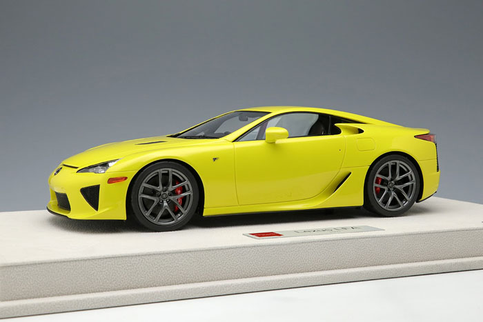 【お取り寄せ商品】 EIDOLON EML043D 1/18 Lexus LFA 2010 Pearl Yellow Limited 70pcs