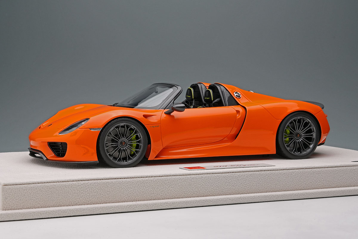 【お取り寄せ商品】 EIDOLON EML045H 1/18 Porsche 918 Spyder 2011 GT3 Orange Limited 100pcs