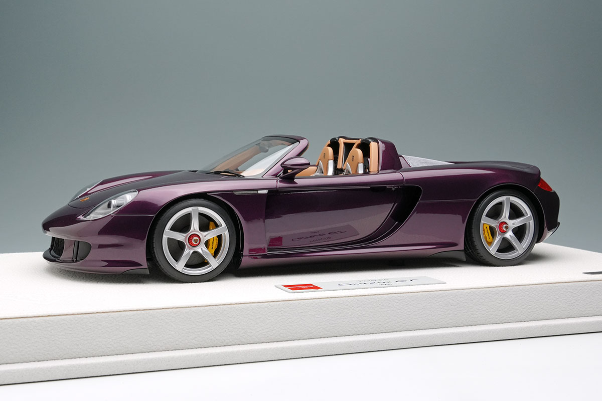 EIDOLON EML070G 1/18 Porsche Carrera GT 2004 Amethyst Metallic Limited 100pcs