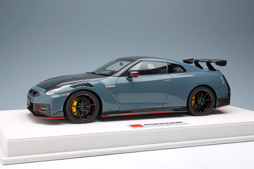 楽天市場】ミニカー 1/18 日産 GT-R 2020 グレー 京商 サムライ