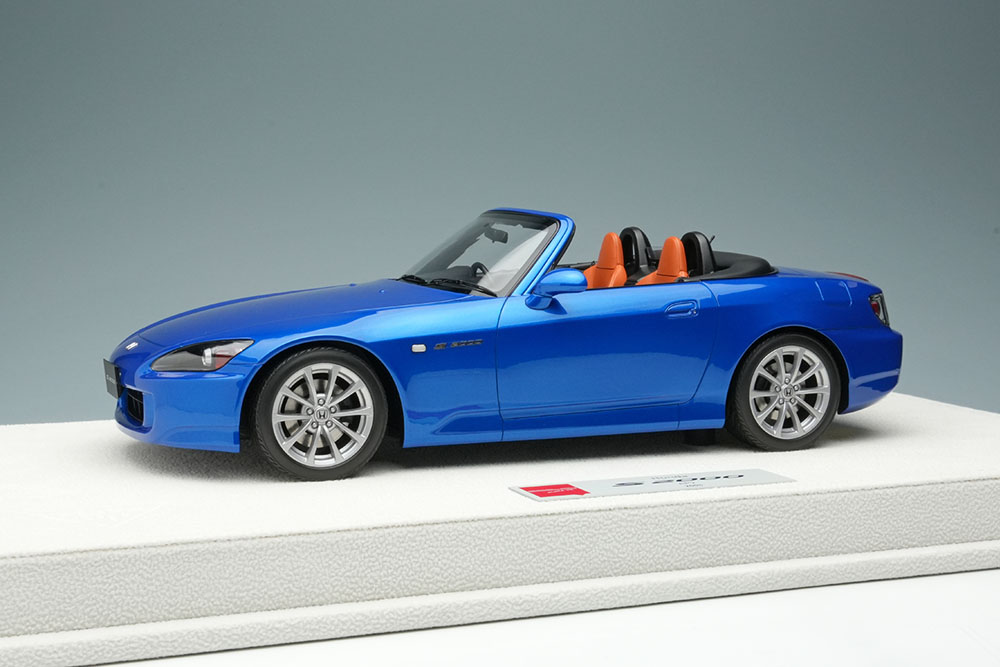 EIDOLON EML118A 1/18 Honda S2000 (AP2) 2005 Bermuda Blue Pearl