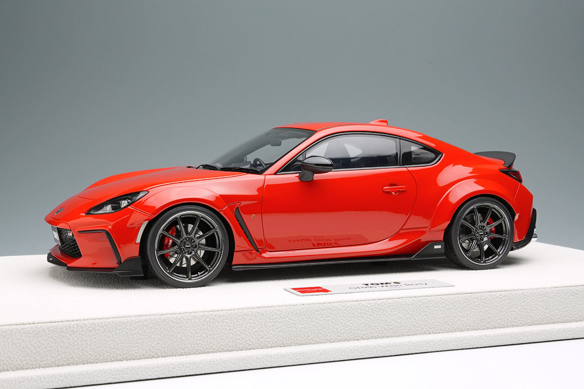 EIDOLON EML120C 1/18 TOM'S GR86 Wide Body 2022 Spark Red Limited 50pcs