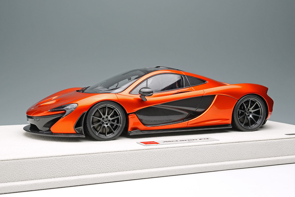 EIDOLON EML149C 1/18 McLaren P1 2013 Volcano Orange Limited 80pcs