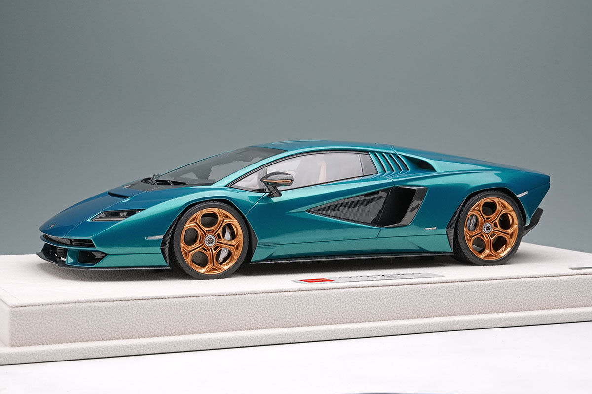 EIDOLON EML160C 1/18 Lamborghini Countach LPI 800-4 2022 Verde Abete Limited 80pcs