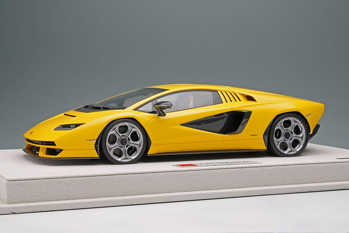 EIDOLON EML160D 1/18 Lamborghini Countach LPI 800-4 2022 Giallo Limited 80pcs