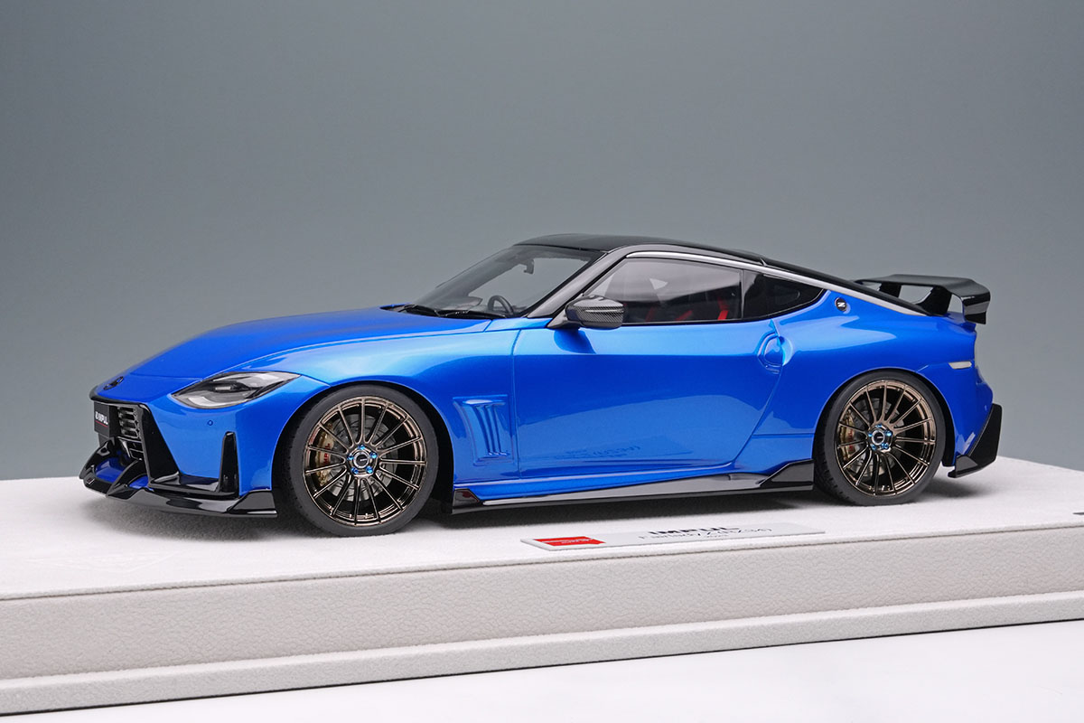 EIDOLON EML194A 1/18 IMPUL Fairlady Z 2023 Seiran Blue / Super Black Limited 100pcs