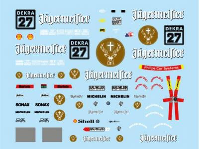 F'artefice Decal FE-0026 1/64 Alfa Romeo 155V6TI JagermeisterDecal 【メール便可】