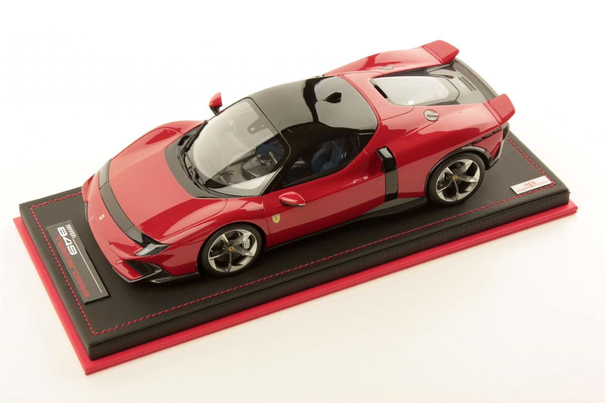 ** 予約商品 ** MR collection FE047A 1/18 Ferrari 849 Testarossa Rosso Fiammante