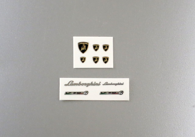 Hobby Design HD01_0044 1/18 ランボルギーニ ウラカン LP610-4 ロゴ【メール便可】