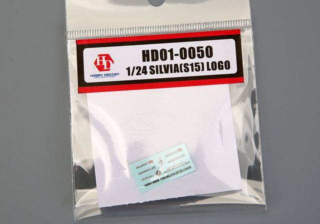 Hobby Design HD01_0050 1/24 ニッサン シルビア (S15) メタルロゴ 【メール便可】