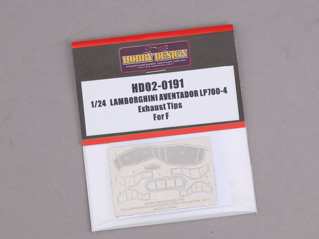 Hobby Design HD02_0191 1/24 Lamborghini Aventador LP700-4 Exhaust 【メール便可】