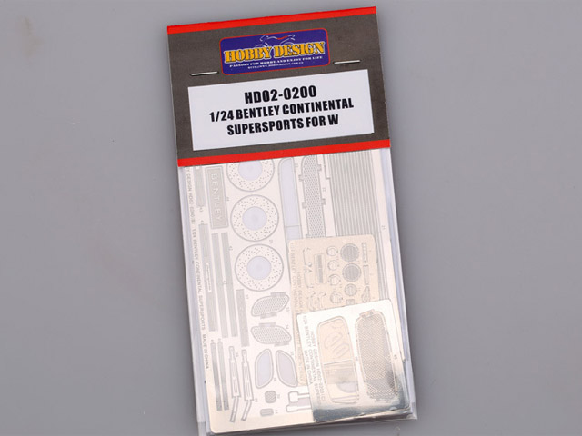 Hobby Design HD02_0200 1/24 Bentley Continental Supersports Detail up set for Welly 【メール便可】