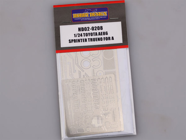 Hobby Design HD02_0208 1/24 トヨタ AE86 Sprinter Trueno ディテールアップセット for Aoshima【メール便可】