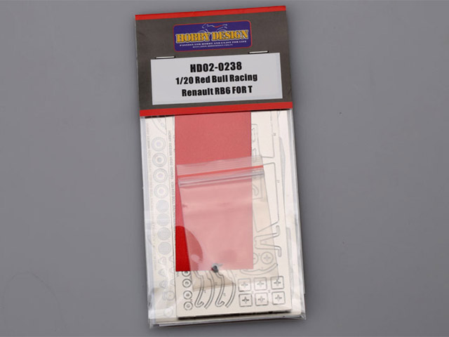 Hobby Design HD02_0238 1/20 レッドブル ルノー RB6 ディテールアップセット For Tamiya