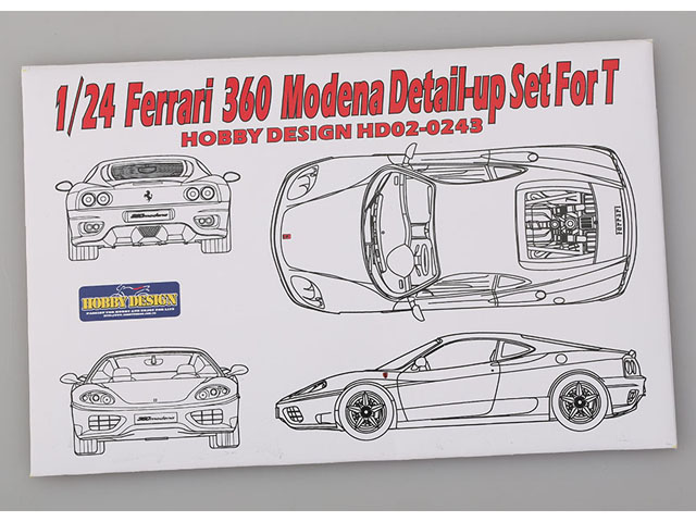 Hobby Design HD02_0243 1/24 フェラーリ 360 Modena ディテールアップ 