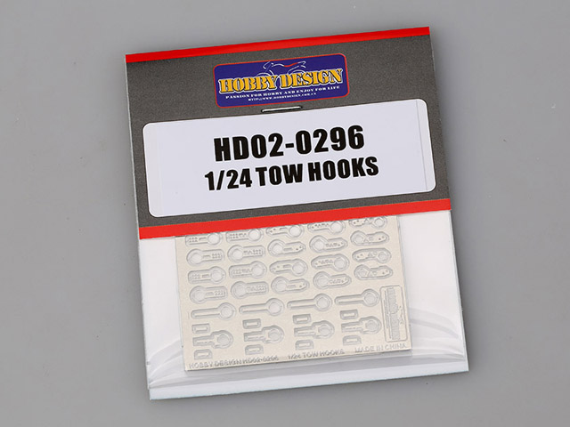 Hobby Design HD02_0296 1/24 TOWHOOKS 牽引フックセット 【メール便可】