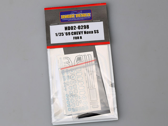 Hobby Design HD02_0298 1/25 '69 CHEVY NOVA SS For R ディテールアップセット