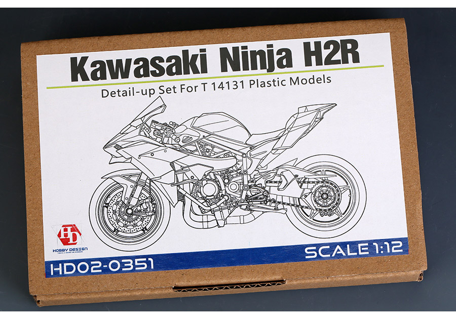 Hobby Design HD02_0351 1/12 カワサキ Ninja H2R ディテールアップセット for Tamiya