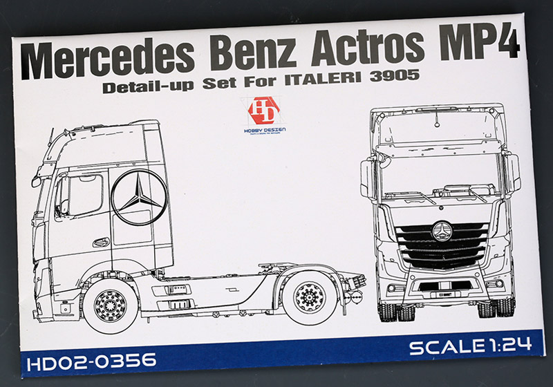 Hobby Design HD02_0356 1/24 メルセデス ベンツ Actoros MP4 ディテールアップセット for Italeri