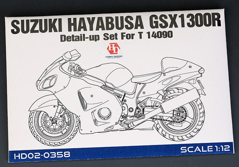 Hobby Design HD02_0358 1/12 スズキ Hayabusa GSX 1300R ディテールアップセット for Tamiya