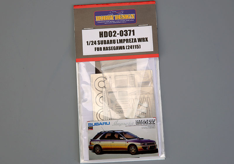 Hobby Design HD02_0371 1/24 Subaru Impreza WRX Detail-up set for Hasegawa