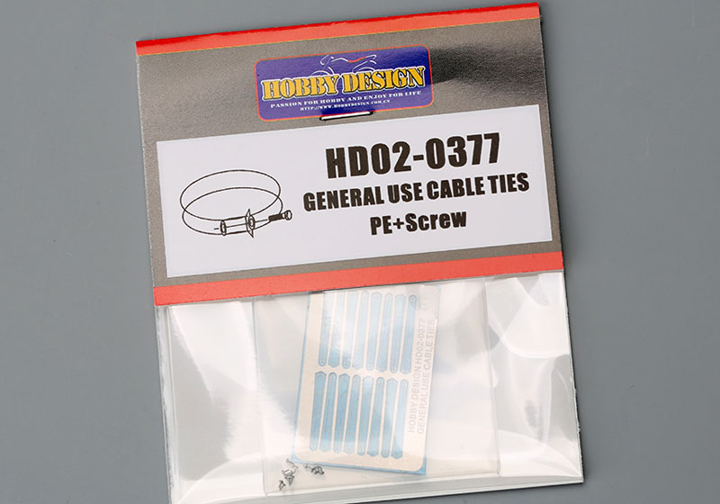 Hobby Design HD02_0377 1/24 General use Cable Ties
